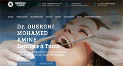 Desktop Screenshot of dentairetunisie.com